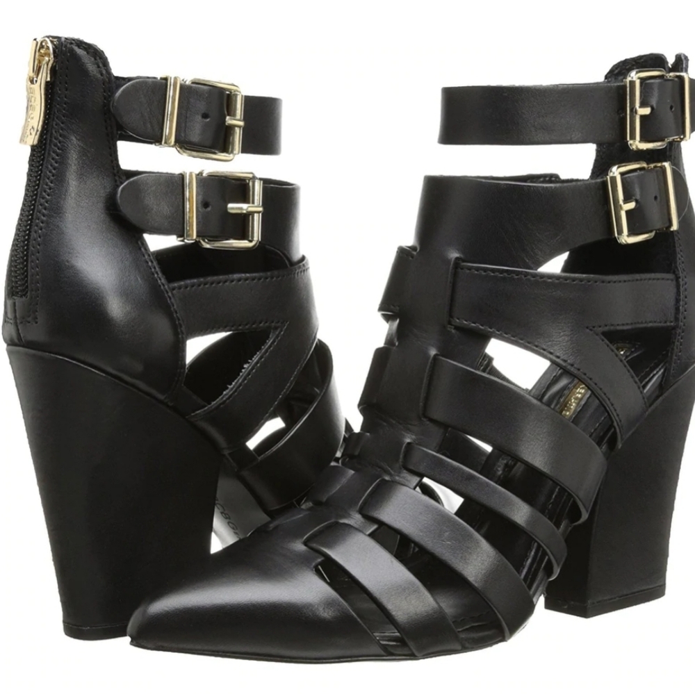 NEW BCBGeneration Jaxx Leather Pointed Toe Sandal